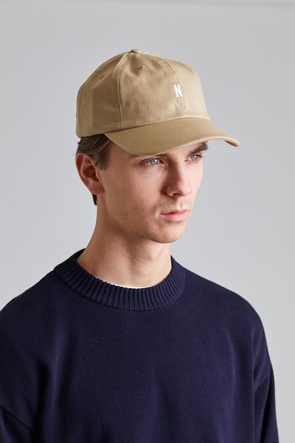 Norse Projects Twill Sports Cap Utility Khaki-1